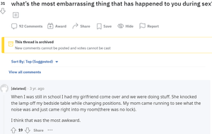 mummy caught this son when having sex story in reddit